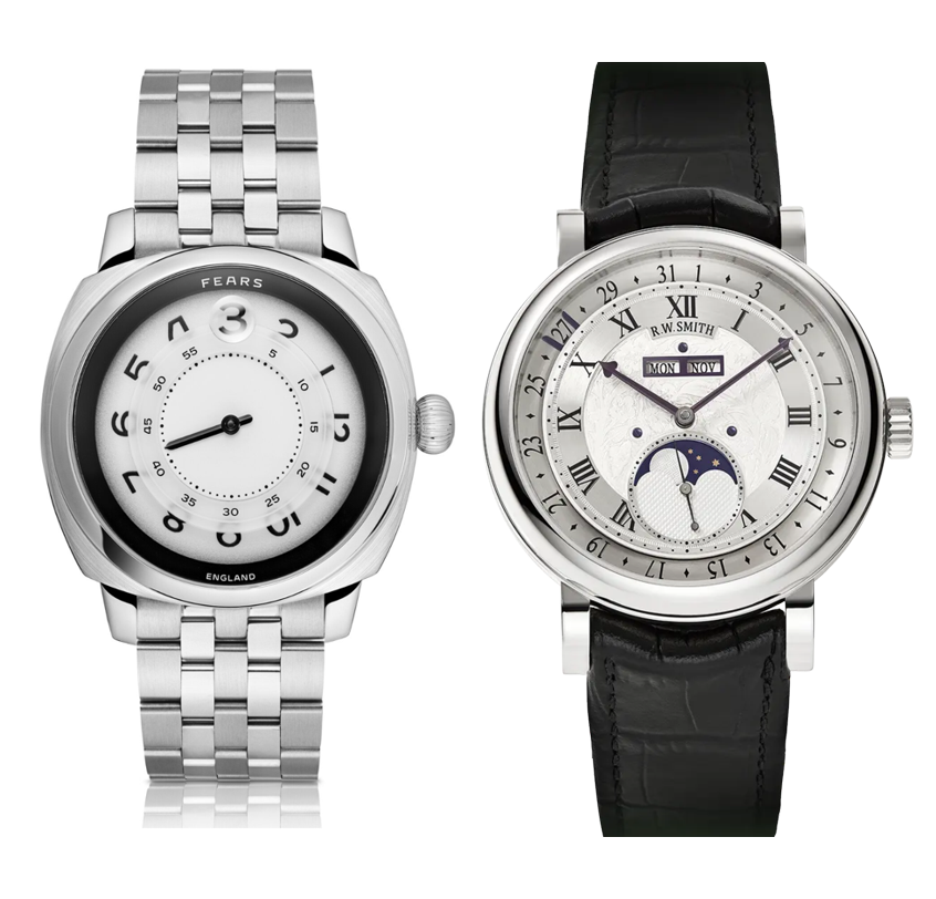 Fears and Roger W. Smith British-made watches